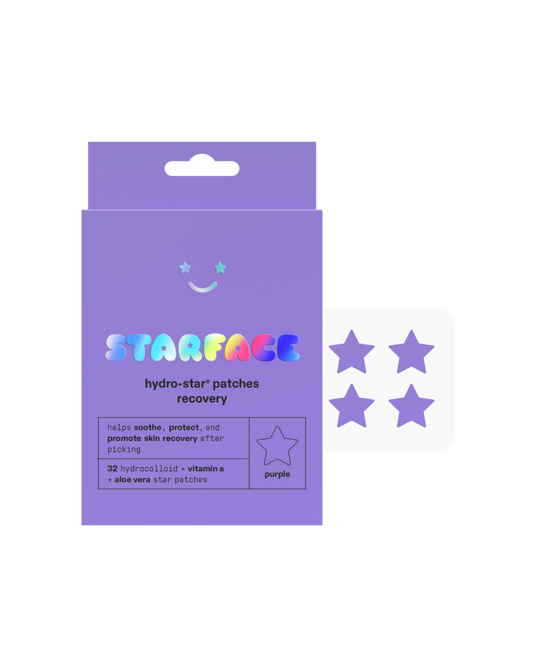 hydro-star® recovery - Face Care Clear Cover Patches