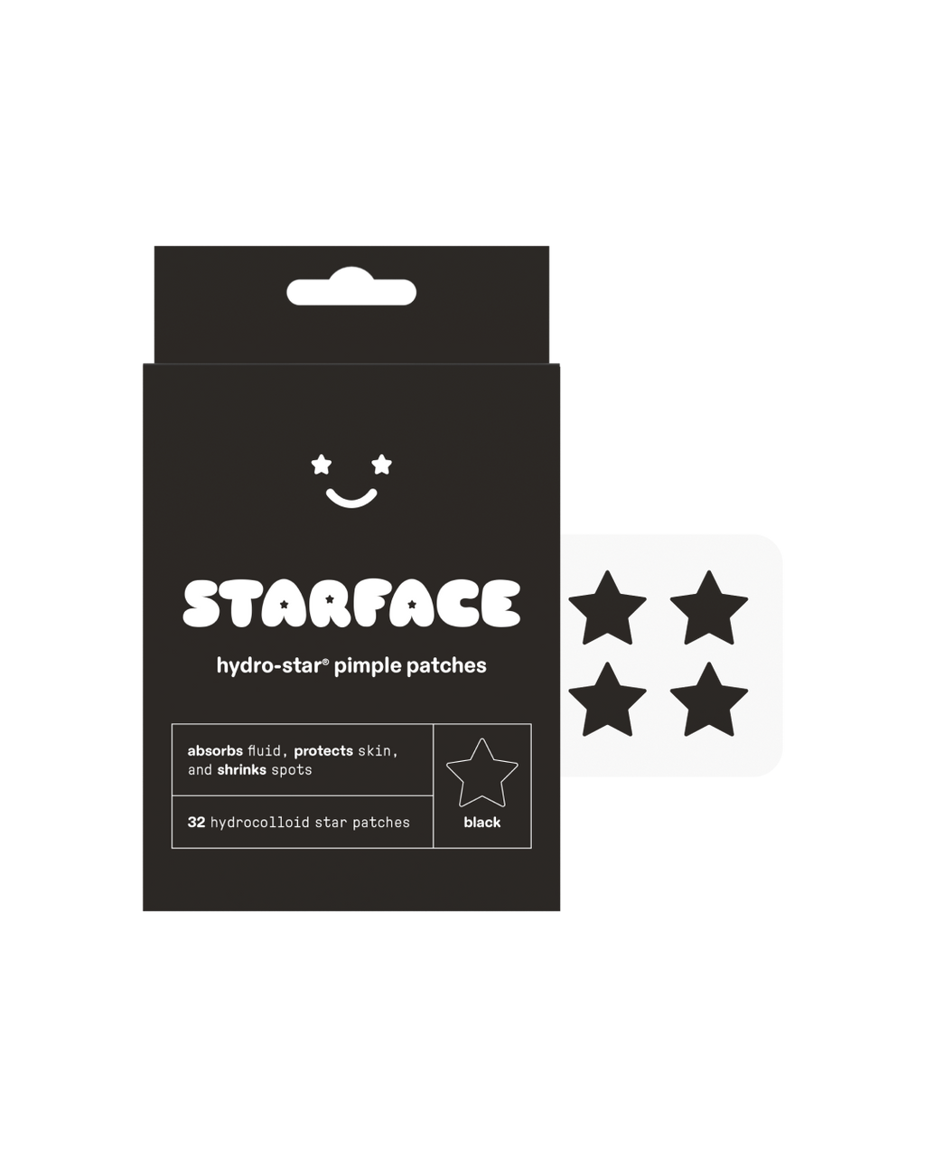 black star - Colorful Skin Care Stickers