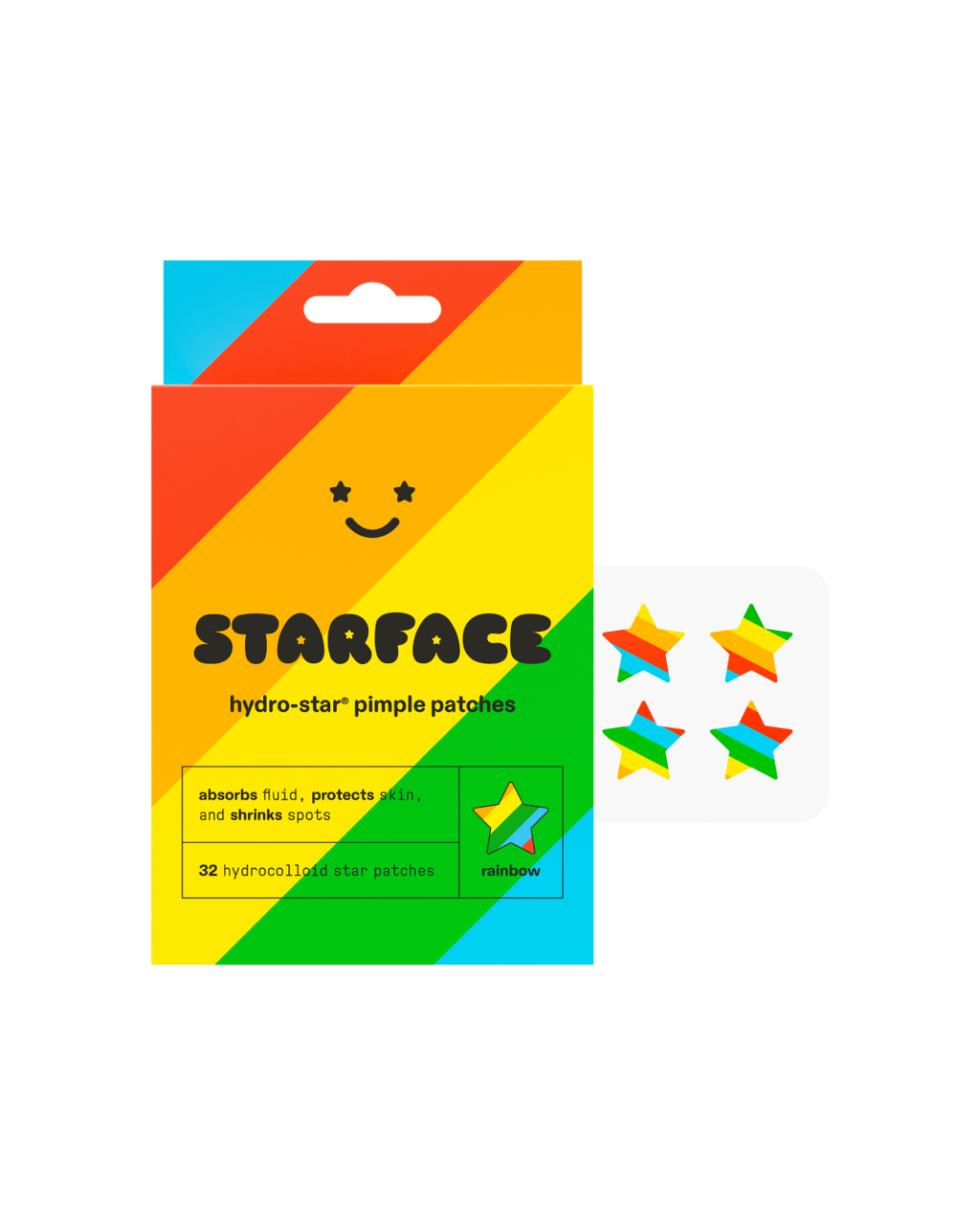 rainbow star - Daily Fun Shape Patches