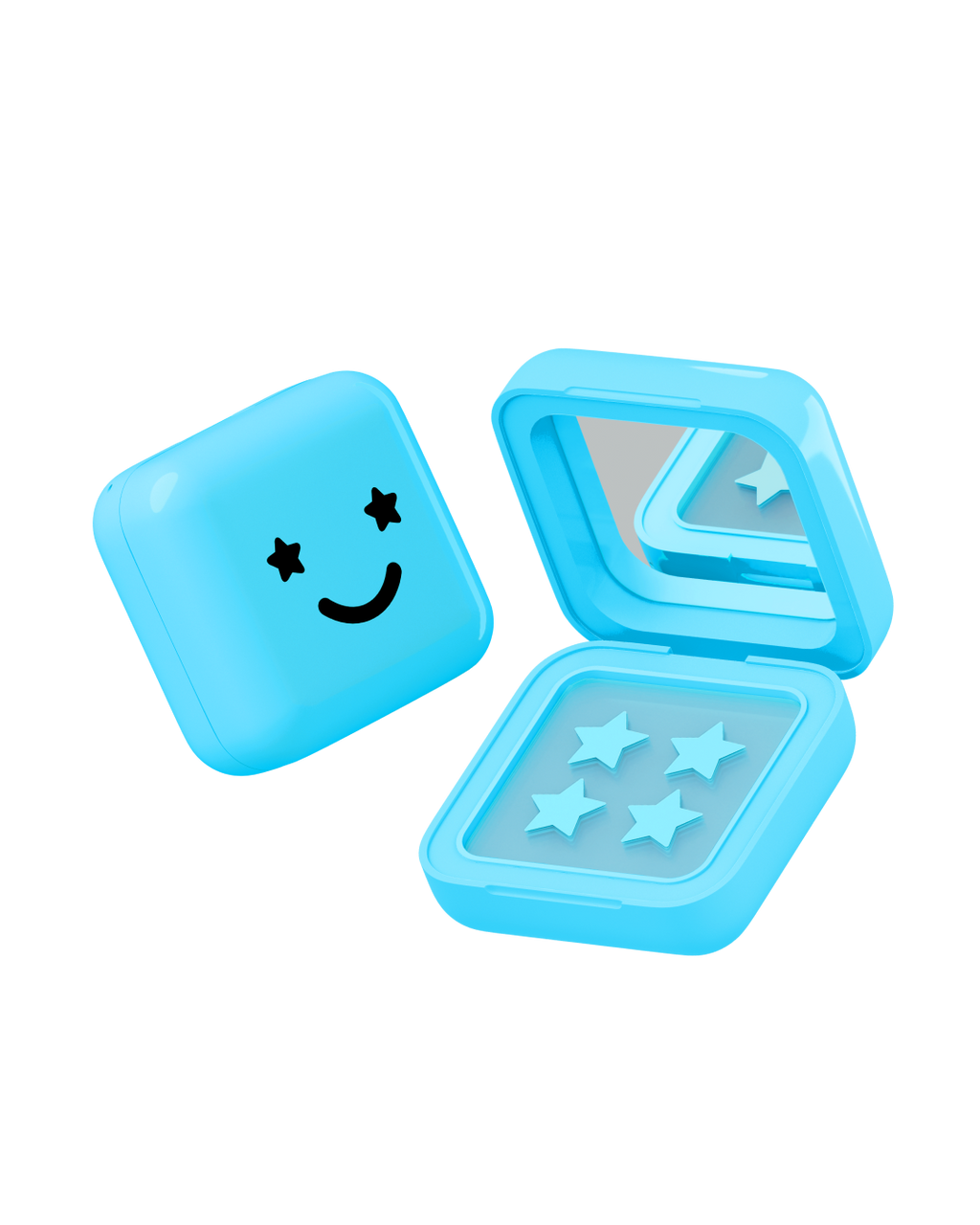 hydro-stars® + big blue - Glow Ready Fun Shape Patches